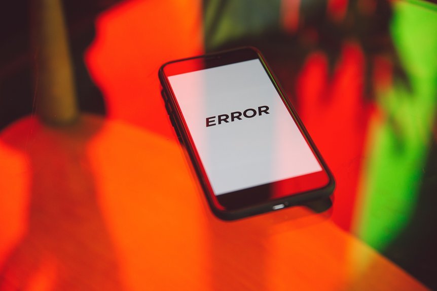 common errors with a phone number